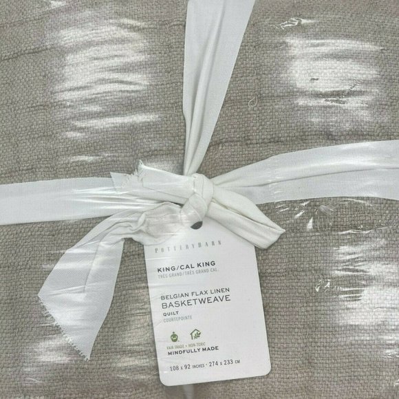 Pottery Barn Bedding Pottery Barn Belgian Flax Linen Handcrafted
